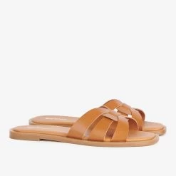 Barbour Women's Miranda Sandals - Cognac -Fashion Lady barbour miranda cognac 2 1