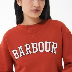 Barbour Northumberland Patch Overlayer - Spiced Pumpkin -Fashion Lady barbour northumberland o lyr pmp 5