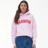 Barbour Women's Northumberland Patch Hoodie - Winter Heath