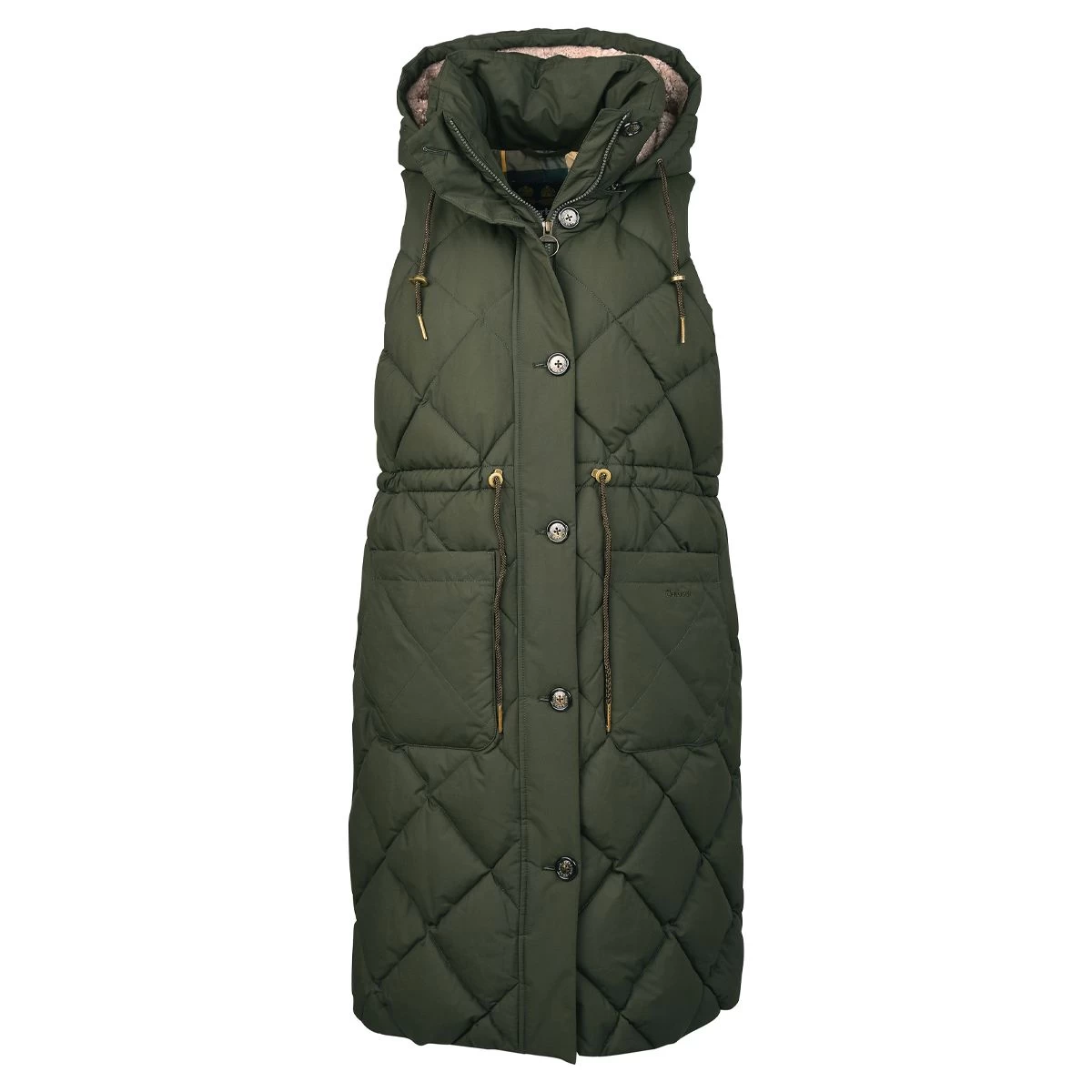 Barbour Women's Orinsay Quilted Gilet - Sage 2 Barbour Women's Orinsay Quilted Gilet - Sage - Image 2