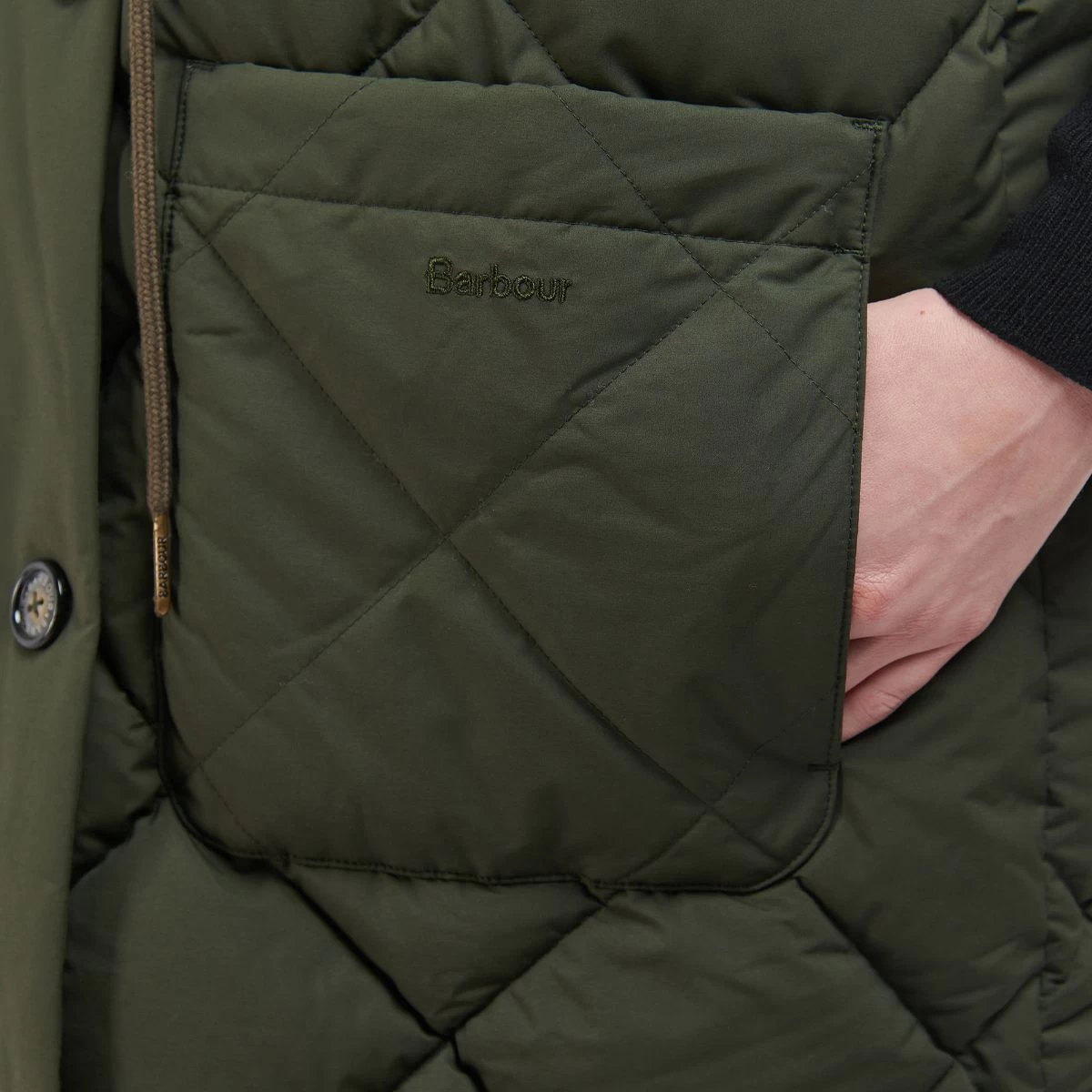 Barbour Women's Orinsay Quilted Gilet - Sage 7 Barbour Women's Orinsay Quilted Gilet - Sage - Image 7