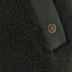 Barbour Women's Rockling Sherpa Fleece - Olive/Sage -Fashion Lady barbour rockling flce jckt olive 8