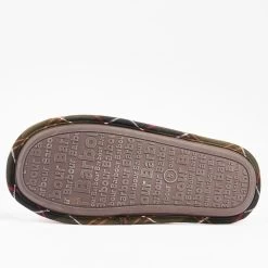 Barbour Women's Simone Mule Slippers – Chestnut -Fashion Lady barbour simone slipper chestnut 3