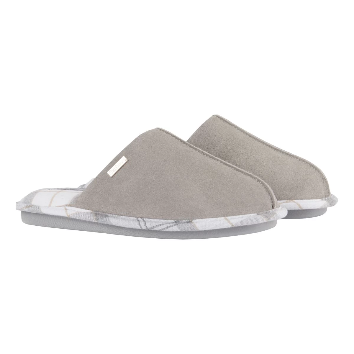 Barbour Women's Simone Mule Slippers – Grey 1 Barbour Women's Simone Mule Slippers – Grey