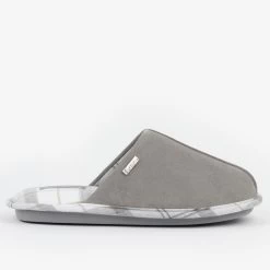 Barbour Women's Simone Mule Slippers – Grey 10 Barbour Women's Simone Mule Slippers – Grey -Fashion Lady barbour simone slipper grey suede 2