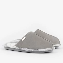 Barbour Women's Simone Mule Slippers – Grey 11 Barbour Women's Simone Mule Slippers – Grey -Fashion Lady barbour simone slipper grey suede 3