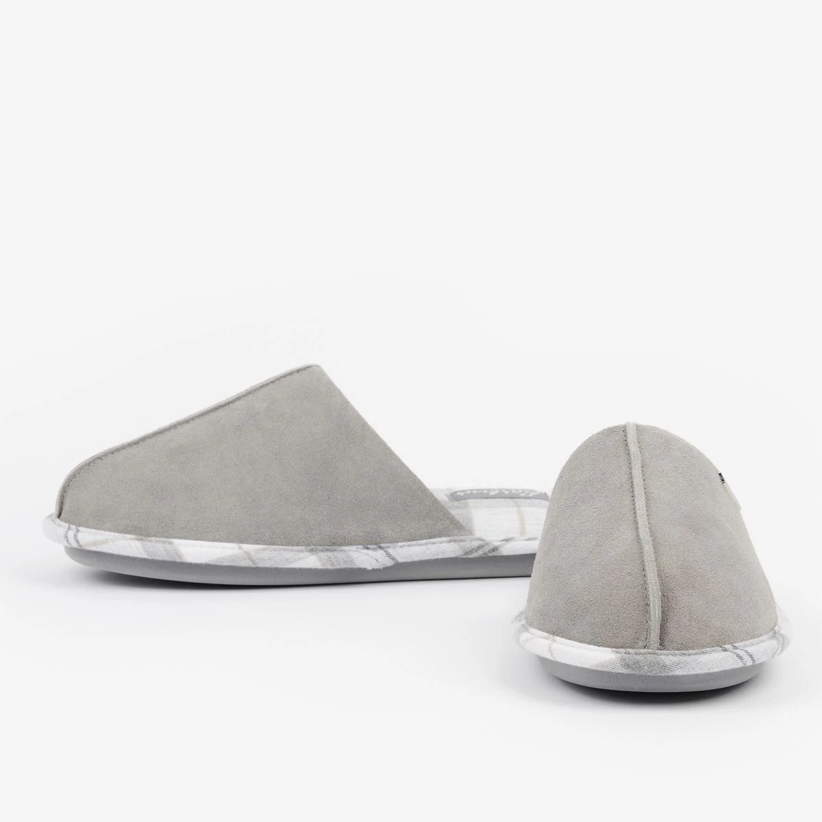 Barbour Women's Simone Mule Slippers – Grey 5 Barbour Women's Simone Mule Slippers – Grey - Image 5