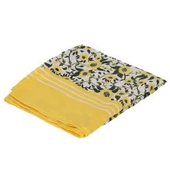 Barbour Women's Sunflower Print Wrap Scarf - Sunflower -Fashion Lady barbour sunflo pri wra sunflow