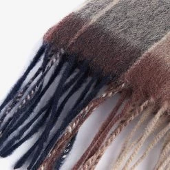 Barbour Tartan Lambswool Scarf - Gardenia Tartan -Fashion Lady barbour tartan scarf gardenia os 5