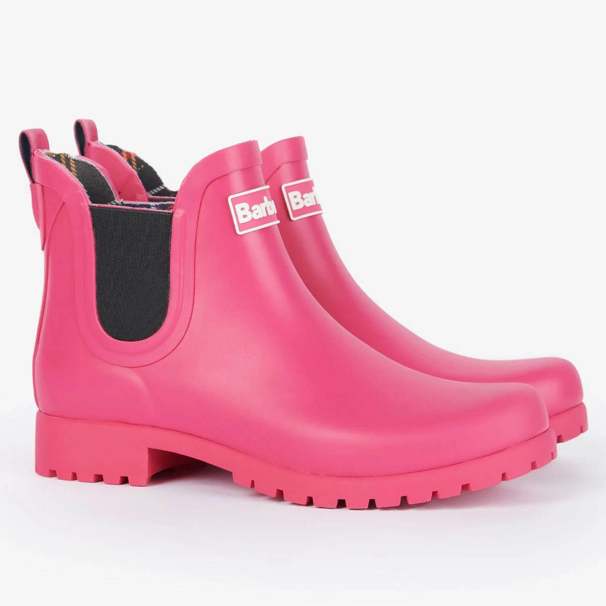 Barbour Women's Wilton Wellington Boots – Pink Dahlia 1 Barbour Women's Wilton Wellington Boots – Pink Dahlia