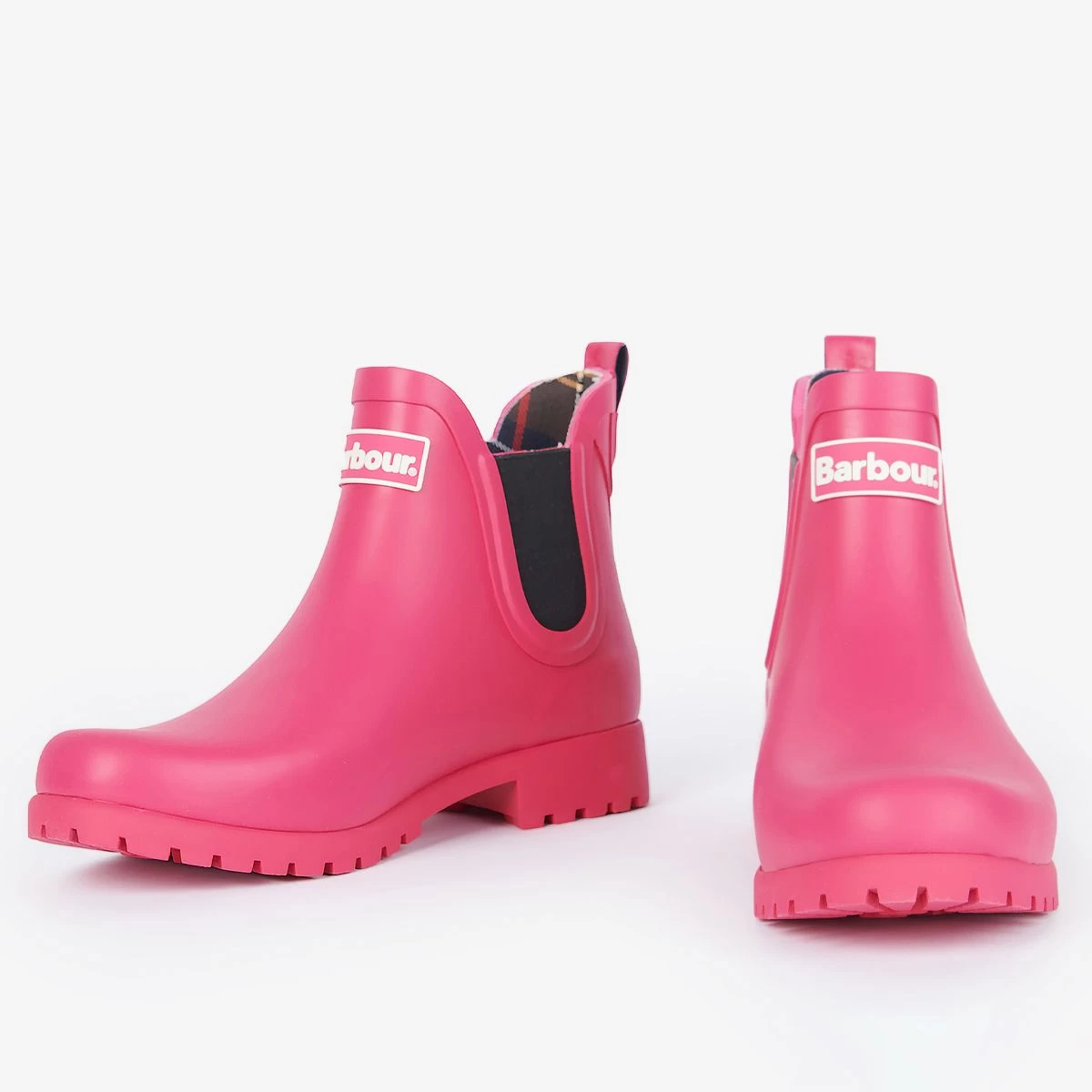 Barbour Women's Wilton Wellington Boots – Pink Dahlia 4 Barbour Women's Wilton Wellington Boots – Pink Dahlia - Image 4