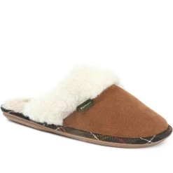 Barbour Women's Lydia Mule Slippers - Camel
