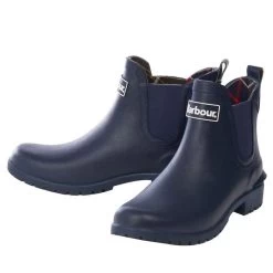 Barbour Women's Wilton Wellington Boots - Navy -Fashion Lady barbour women s wilton wellington boots navy 4