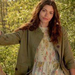 Barbour Women's Zale Casual Jacket - Olive Tree -Fashion Lady barbour zale casual 5