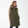 Barbour Women's Zander Quilted Gilet - Olive