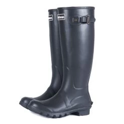 Barbour Women’s Bede Wellington Boots - Black -Fashion Lady barbour bede ladies wellington boots black 2