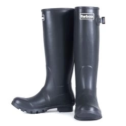 Barbour Women’s Bede Wellington Boots - Black -Fashion Lady barbour bede ladies wellington boots black 3