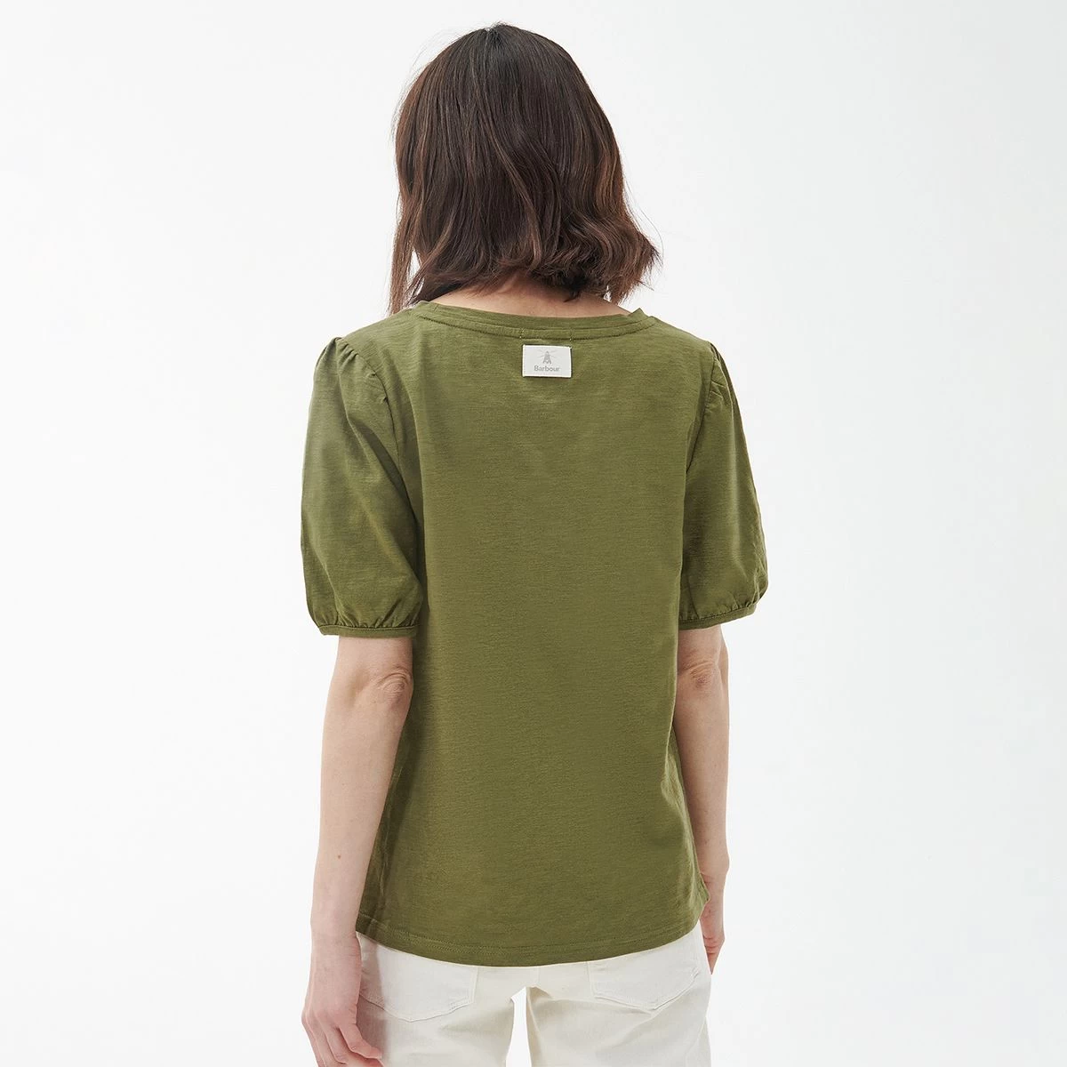 Barbour Women's Pearl Top - Olive Tree 3 Barbour Women's Pearl Top - Olive Tree - Image 3