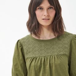 Barbour Women's Pearl Top - Olive Tree 10 Barbour Women's Pearl Top - Olive Tree -Fashion Lady barbour women s pearl top olive tree 4