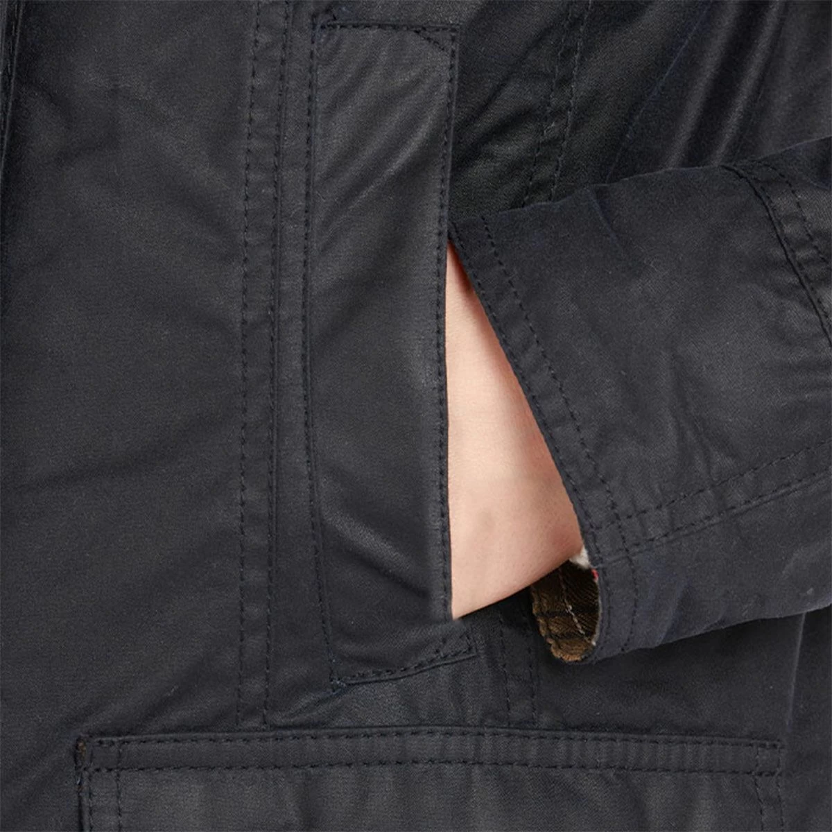 Barbour Women’s Classic Beadnell Wax Jacket – Navy 5 Barbour Women’s Classic Beadnell Wax Jacket – Navy - Image 5