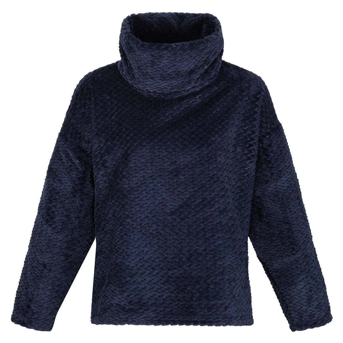 Regatta Women's Bekkah Fluffy Fleece – Navy Plait 7 Regatta Women's Bekkah Fluffy Fleece – Navy Plait - Image 7