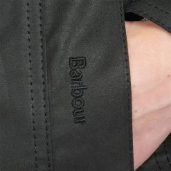 Barbour Women’s Belsay Wax Jacket – Black 17 Barbour Women’s Belsay Wax Jacket – Black -Fashion Lady belsay black 1