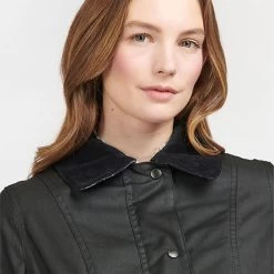 Barbour Women’s Belsay Wax Jacket – Black 13 Barbour Women’s Belsay Wax Jacket – Black -Fashion Lady belsay black 5
