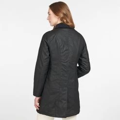 Barbour Women’s Belsay Wax Jacket – Black 12 Barbour Women’s Belsay Wax Jacket – Black -Fashion Lady belsay black 6