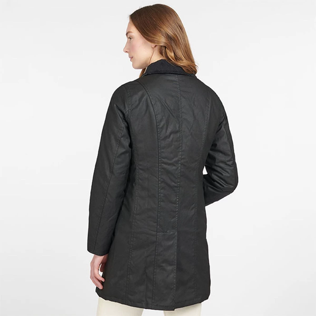 Barbour Women’s Belsay Wax Jacket – Black 3 Barbour Women’s Belsay Wax Jacket – Black - Image 3