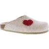 Adesso Women’s Bexly Slippers – Cream Heart