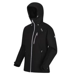 Regatta Women's Birchdale Waterproof Jacket - Black/White 16 Regatta Women's Birchdale Waterproof Jacket - Black/White -Fashion Lady birchdale black white 1