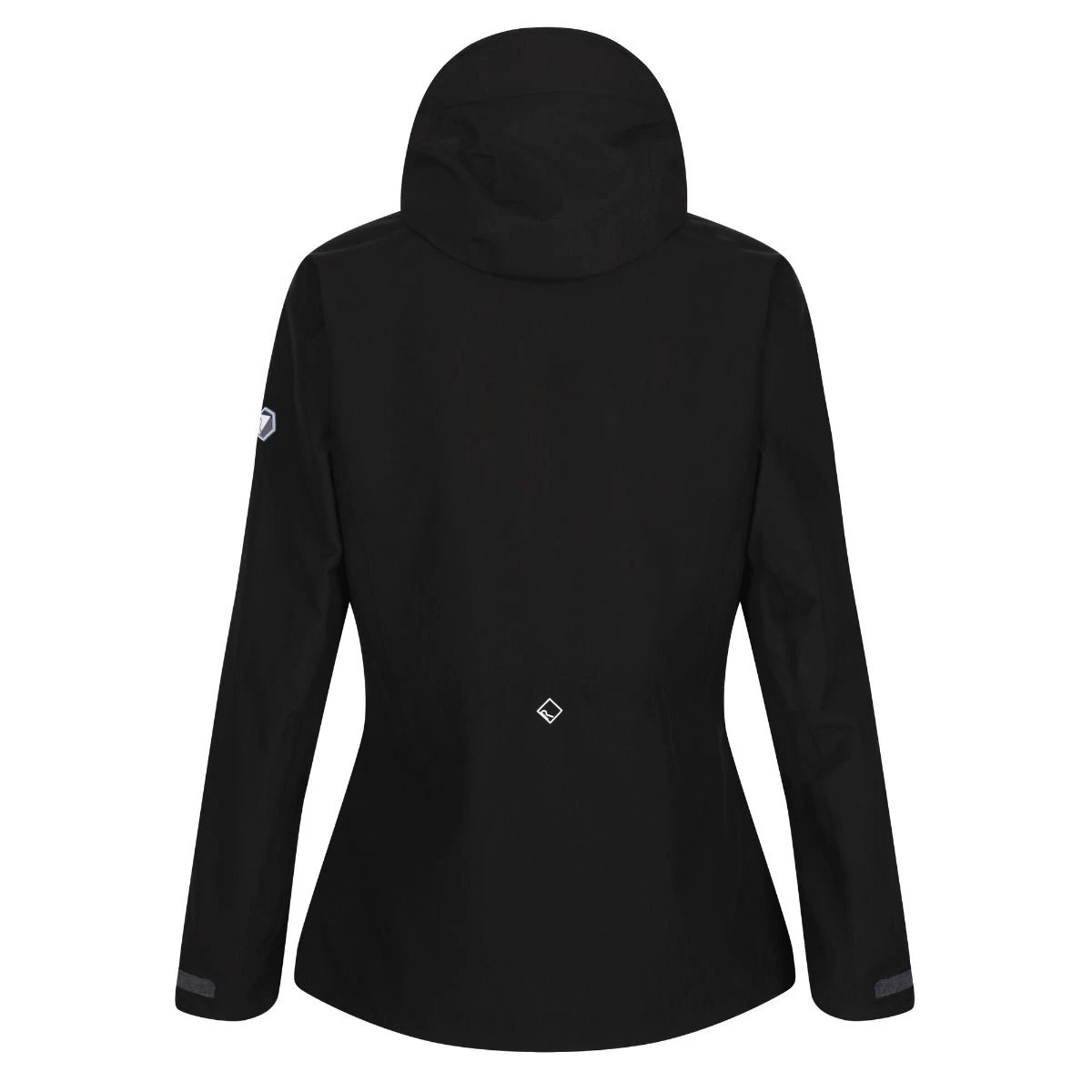 Regatta Women's Birchdale Waterproof Jacket - Black/White 10 Regatta Women's Birchdale Waterproof Jacket - Black/White - Image 10