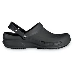 Crocs Unisex Bistro Work Clogs - Black -Fashion Lady bistro 3 1