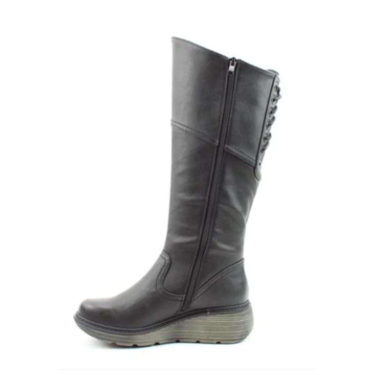 Heavenly Feet Women's Ohio Tall Boot - Black 4 Heavenly Feet Women's Ohio Tall Boot - Black - Image 4