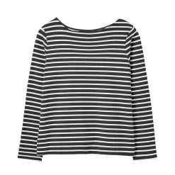 Joules Women's Brancaster Top - Creme Stripe 14 Joules Women's Brancaster Top - Creme Stripe -Fashion Lady brancaster top creme stripe 7