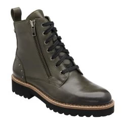 Lotus Women's Braxton Leather Boot - Khaki