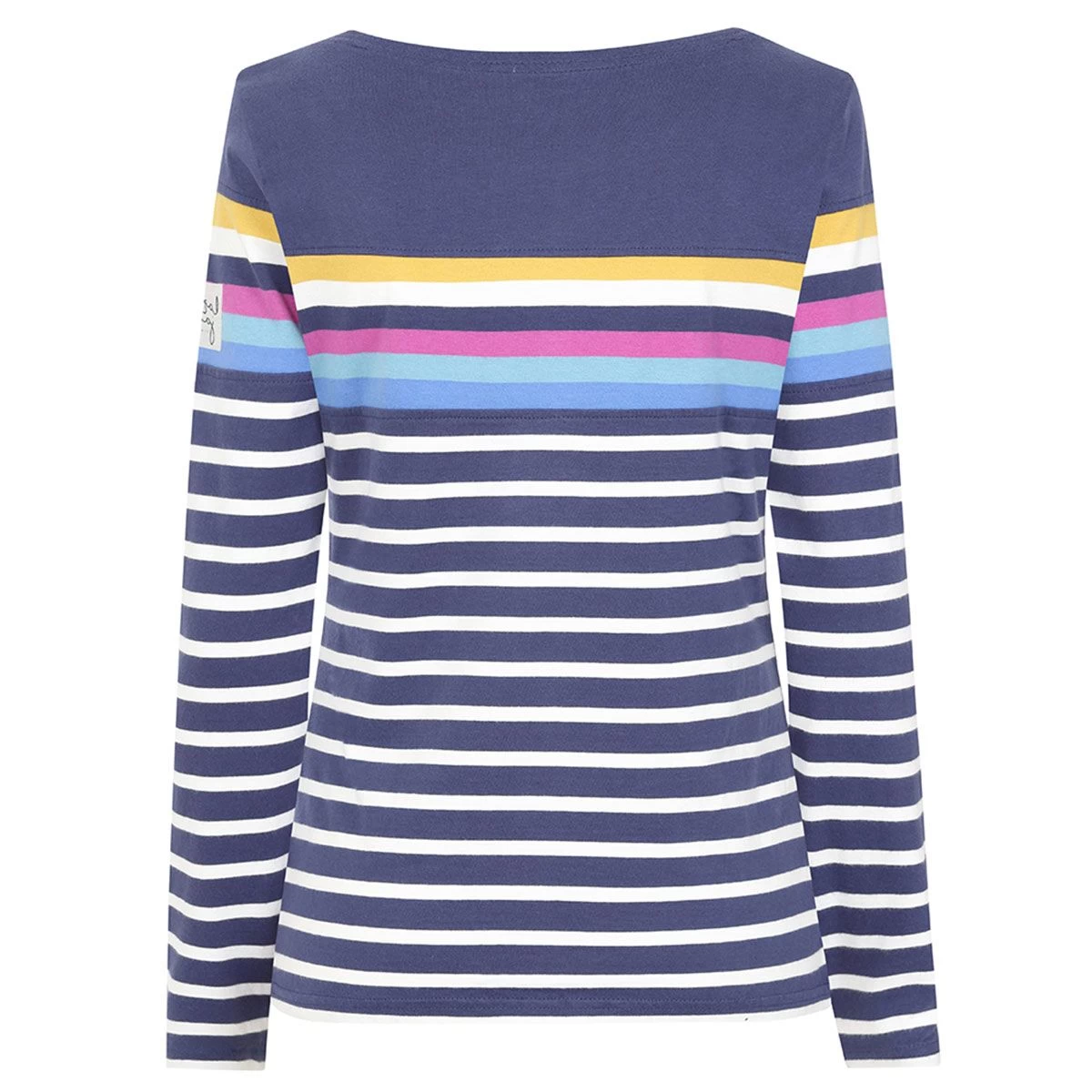 Lazy Jacks Women’s Striped Breton Top - Prism 4 Lazy Jacks Women’s Striped Breton Top - Prism - Image 4