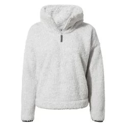 Craghoppers Women's Bronagh Half Zip Fleece - Light Grey Marl