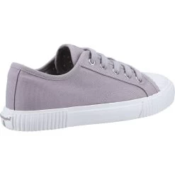 Hush Puppies Women's Brooke Canvas Trainers - Grey -Fashion Lady brooke canvas trainer grey 3