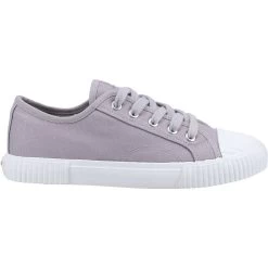 Hush Puppies Women's Brooke Canvas Trainers - Grey -Fashion Lady brooke canvas trainer grey 5