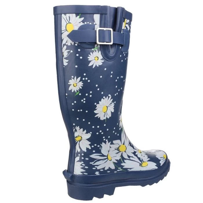 Cotswold Women's Burghley Waterproof Wellington Boots - Daisy 3 Cotswold Women's Burghley Waterproof Wellington Boots - Daisy - Image 3