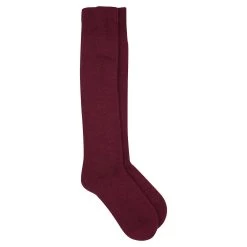 Barbour Women's Wellington Knee Sock - Burgundy