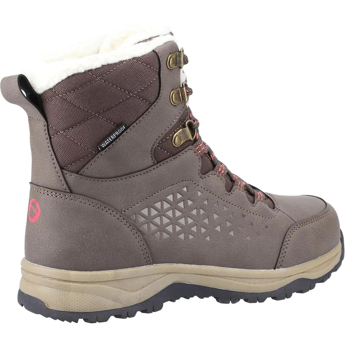 Cotswold Women's Burton Mid Hiking Boots - Taupe 2 Cotswold Women's Burton Mid Hiking Boots - Taupe - Image 2