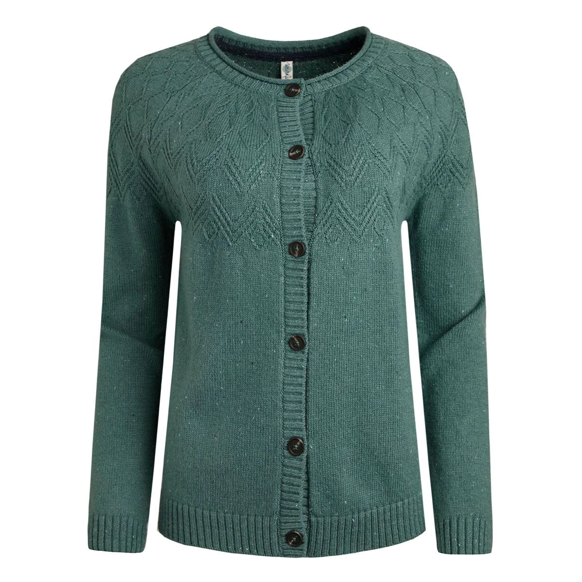 Weird Fish Women's Caballo Cardigan - Ivy 1 Weird Fish Women's Caballo Cardigan - Ivy