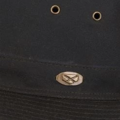 Hoggs Of Fife Caledonia Waxed Hat - Olive -Fashion Lady caledonia waxed hat olive 2