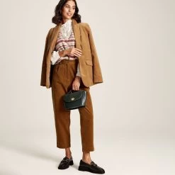 Joules Women's Calla Trousers - Brown -Fashion Lady calla trousers brown 3