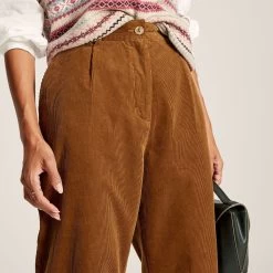 Joules Women's Calla Trousers - Brown -Fashion Lady calla trousers brown 5