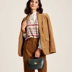 Joules Women's Calla Trousers - Brown -Fashion Lady calla trousers brown 6