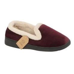 Jo & Joe Women's Cashmere Slippers - Burgundy