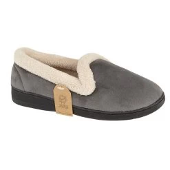 Jo & Joe Women's Cashmere Slippers - Grey